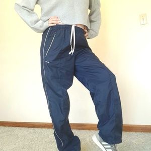 Nike zip up track pants